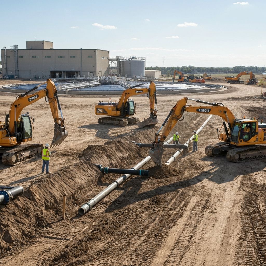 Civil construction site